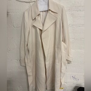 Theory Cream Women's Coat